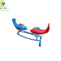 Bập bênh đôi con cá