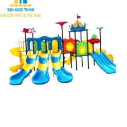 Cầu trượt liên hoàn khối lớn