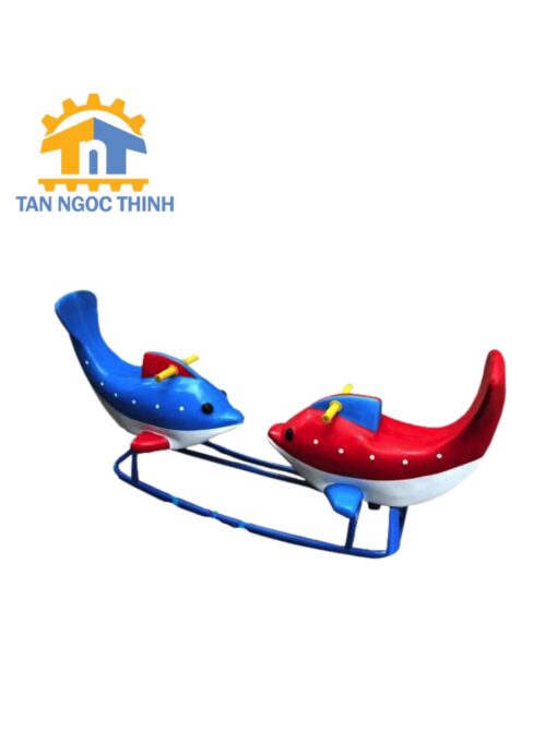 Bập bênh đôi con cá