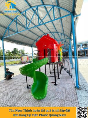 Cầu trượt liên hoàn