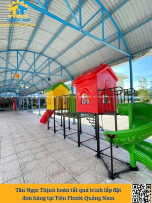Cầu trượt liên hoàn